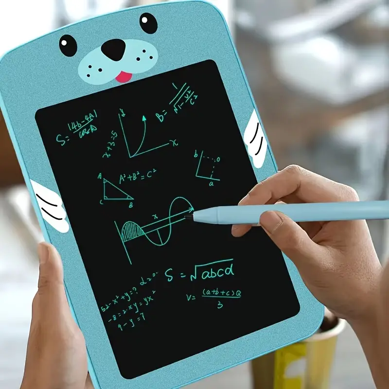 Cartoon LCD Writing Board Electronic Digital Writing Color Screen Graffiti Board Handwriting Paper Drawing Tablet Computer Gift, LCD Writing Board Christmas, Halloween, Thanksgiving Gif