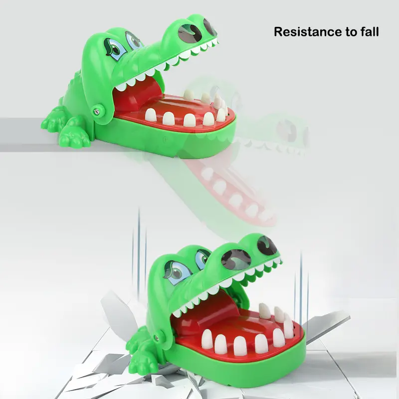 Baike Crocodile Teeth Toys, Game For Kids, Alligator Biting Finger Dentist Games Funny, For Party And Children Game Of Luck, Pranks Kids Toys Halloween/Christmas Gift