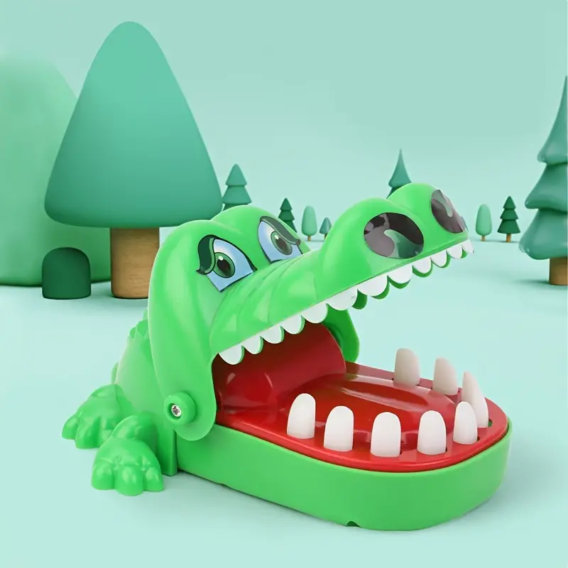 Baike Crocodile Teeth Toys, Game For Kids, Alligator Biting Finger Dentist Games Funny, For Party And Children Game Of Luck, Pranks Kids Toys Halloween/Christmas Gift