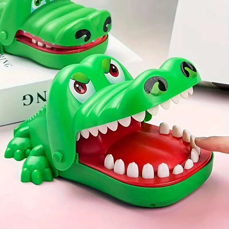 Baike Crocodile Teeth Toys, Game For Kids, Alligator Biting Finger Dentist Games Funny, For Party And Children Game Of Luck, Pranks Kids Toys Halloween/Christmas Gift