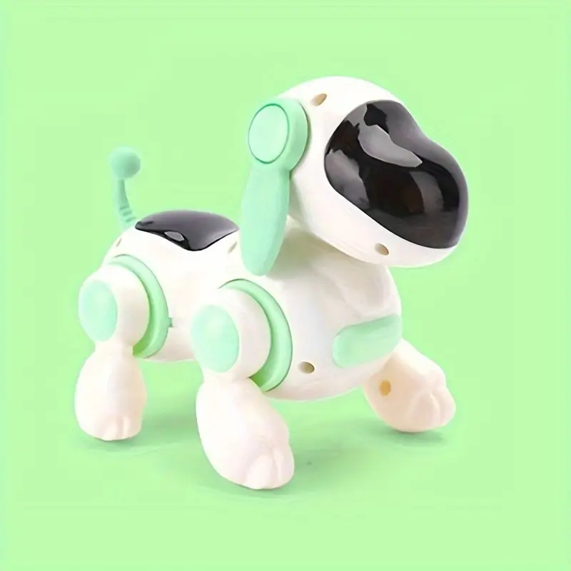 Electric Walking Mechanical Dog Toy Simulation Meeting, Calling, Moving, Music, Lighting, Intelligent Puppy Toy, Children's Electric Singing Dog Gift, Choice For Parent-child Companionship And Growth