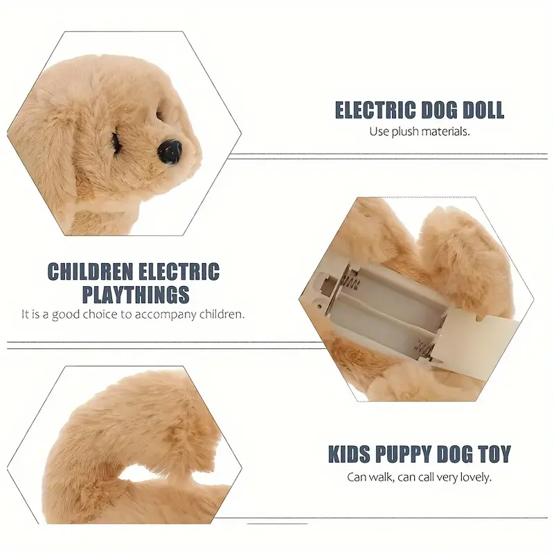 Interactive Plush Electric Puppy: The Perfect Pet Companion