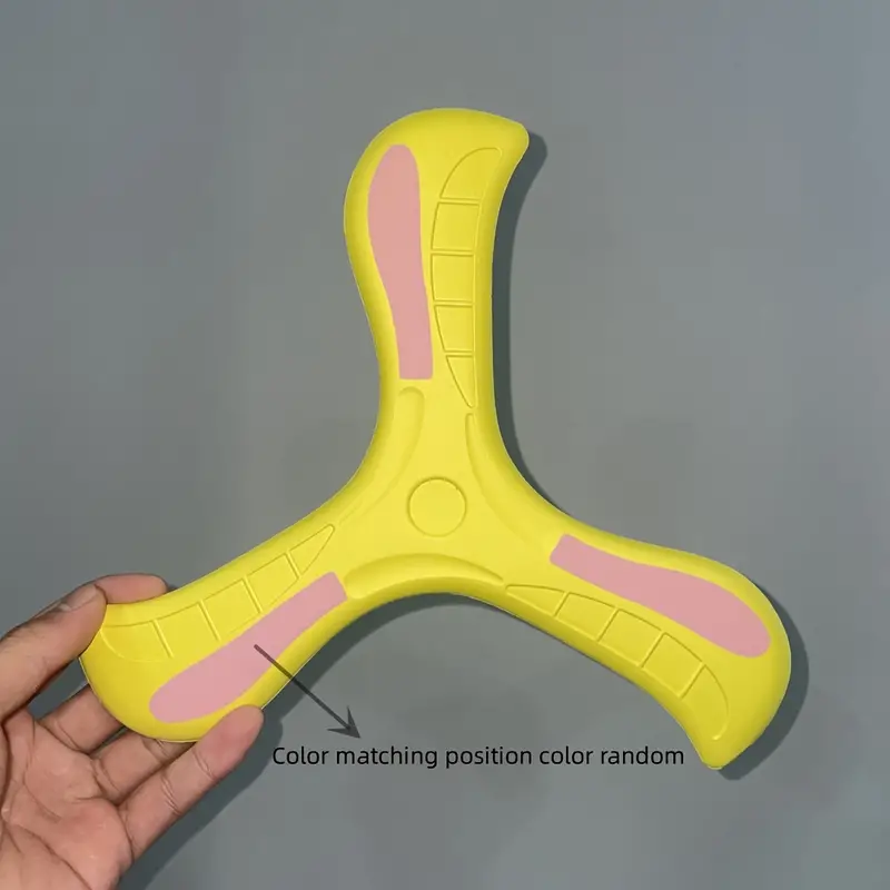 Outdoor Boys And Girls Three-leaf Boomerang Family Sport Educational UFO Toy