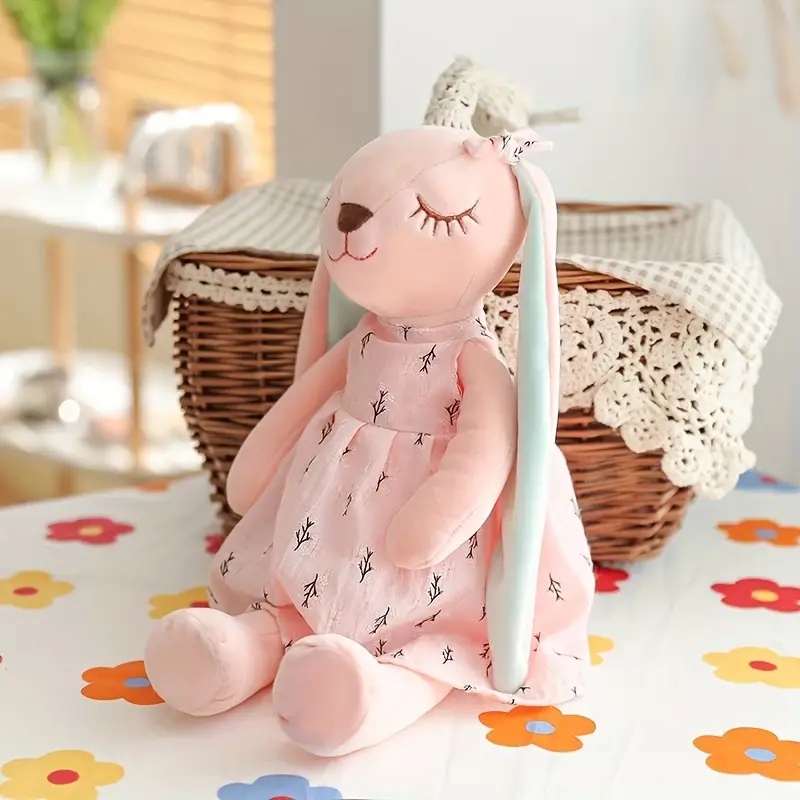 Baikq 13.78inch Cute Bunny Plush Toy Doll - Stuffed Animal For Kids Christmas Gifts Teenager Stuff