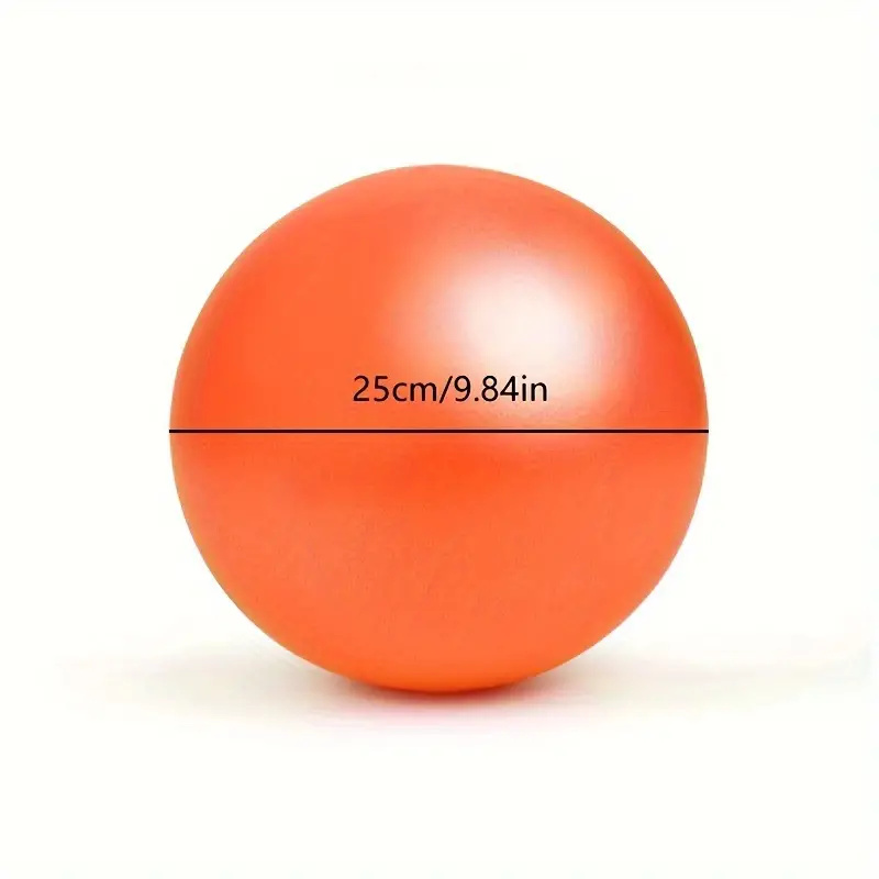 1pc Premium Yoga & Fitness Ball - Durable, Anti-Slip, Enhanced Stability for Versatile Workouts - Perfect for Home Gym, Pilates and Core Training