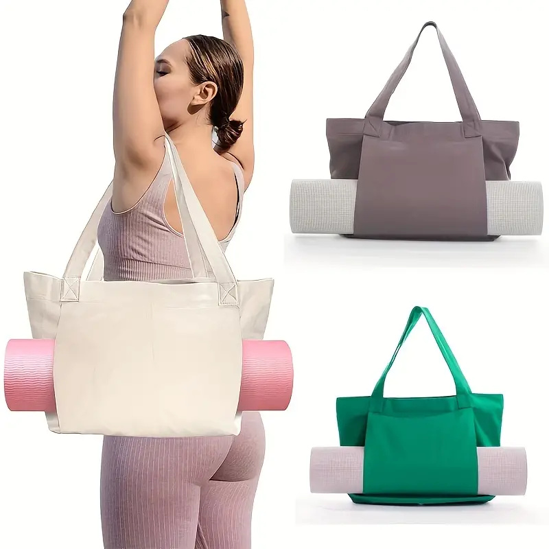 Elevate Your Practice with All-in-One Yoga Companion: Spacious 10-20L Mat Bag for On-the-Go Yogis - Fits All, Daily Use & Outdoor Ready!