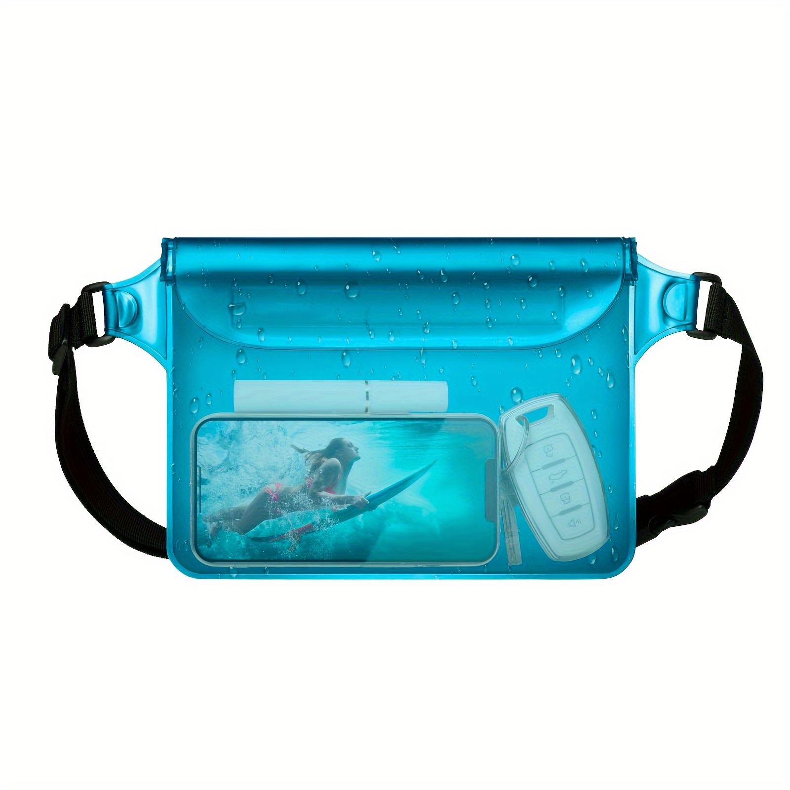 Waterproof Mobile Phone Storage Bag - Fully Submersible and Safe for Swimming, Rafting, and Diving - Ultimate Protection Against Water and Humidity for Your Phone