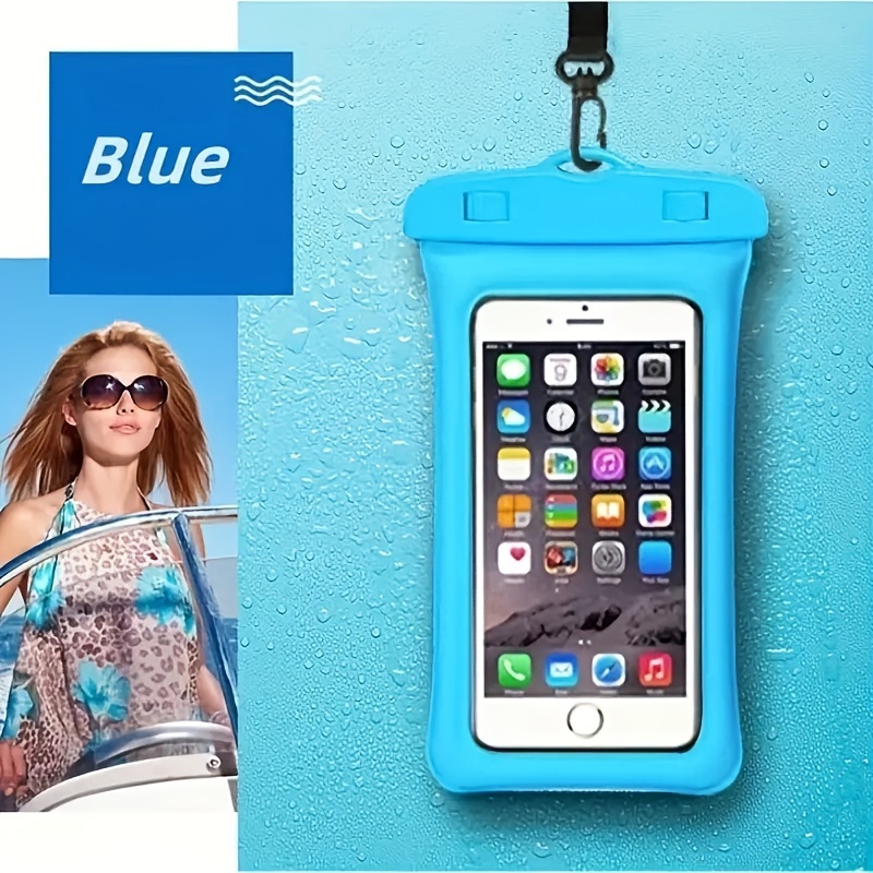 1pc Oversized Waterproof Phone Bag - Completely Waterproof, Protect Your Smartphone Underwater, Perfect for Swimming, Surfing, Rafting, Beach and Water Sports - Durable PVC Material, Ramadan Festival Essential