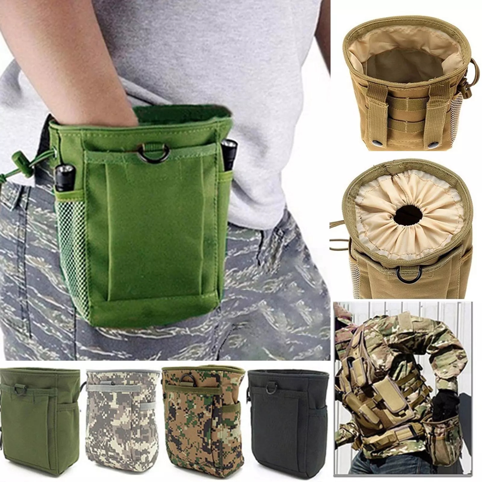 Durable All-Purpose Tactical Waist Pack - Sports Fanny Bag with Secure Mobile Pouch for Hands-Free Outdoor Adventure