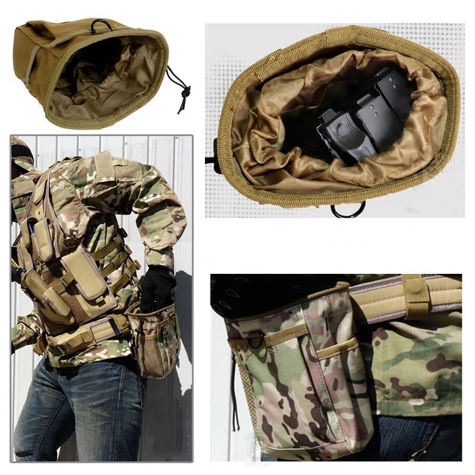 Durable All-Purpose Tactical Waist Pack - Sports Fanny Bag with Secure Mobile Pouch for Hands-Free Outdoor Adventure