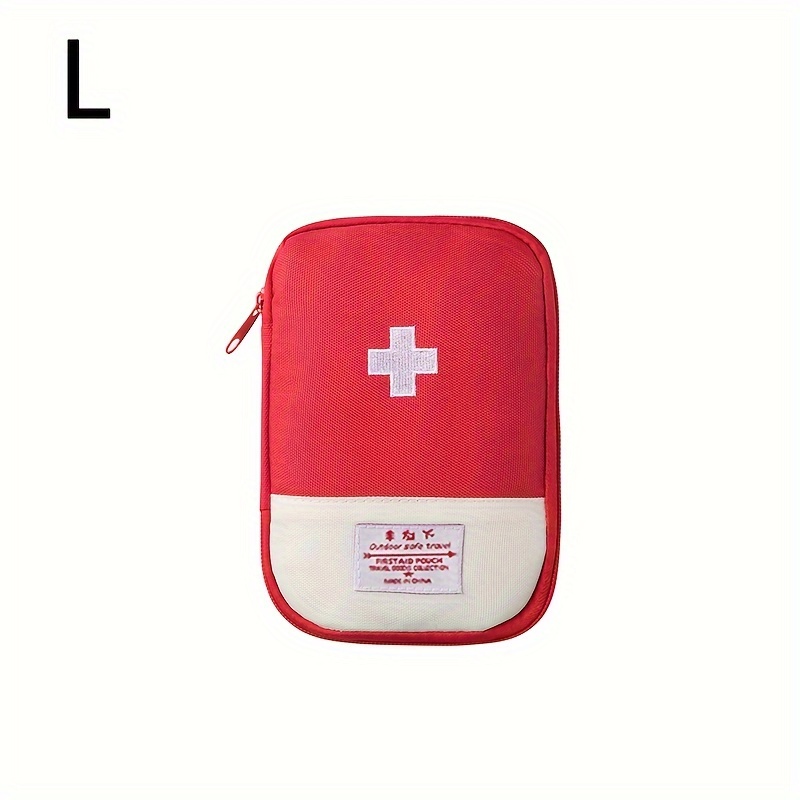 1pc Portable First Aid Medical Pouch: The Perfect Survival Pill Bag for Outdoor Camping, Travel & Emergency - Perfect Father's Day/Christmas Birthday Gift!