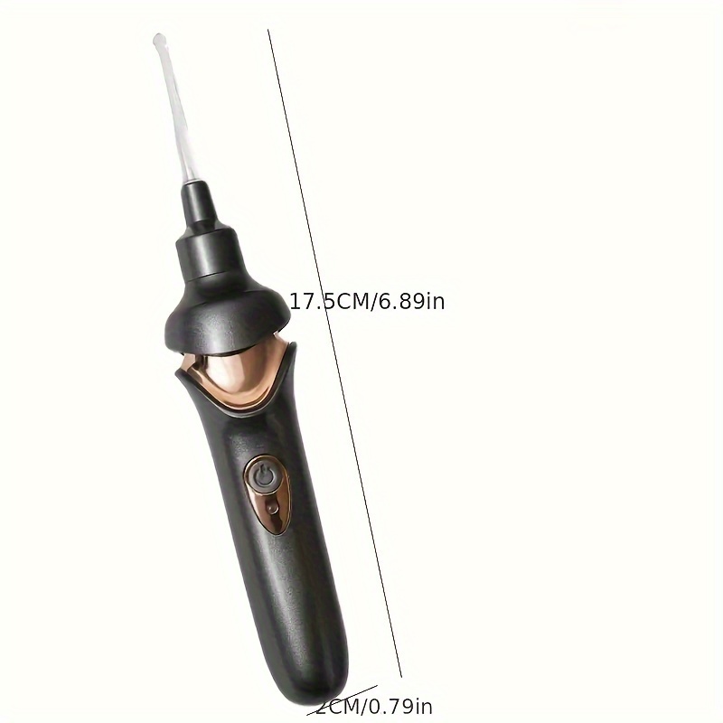 Safe & Rechargeable Electric Ear Cleaner - Luminous Suction Spoon with Built-In Light for Gentle, Precise Wax Removal