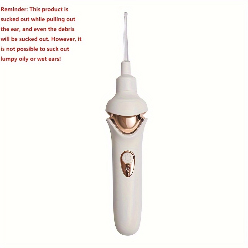 Safe & Rechargeable Electric Ear Cleaner - Luminous Suction Spoon with Built-In Light for Gentle, Precise Wax Removal