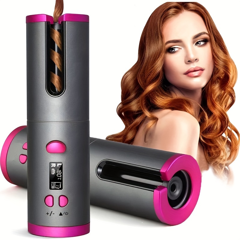 Automatic Hair Curler, Cordless Portable Rotating Curling Wand, Gifts For Women, Mother's Day Gift