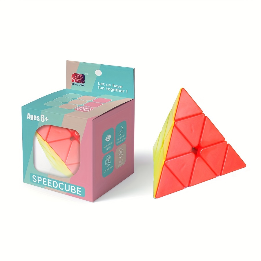 Beginner's Smooth Magic Cube: Solid Color, Skill-Enhancing Educational Toy - Perfect for Christmas & Thanksgiving Gifts