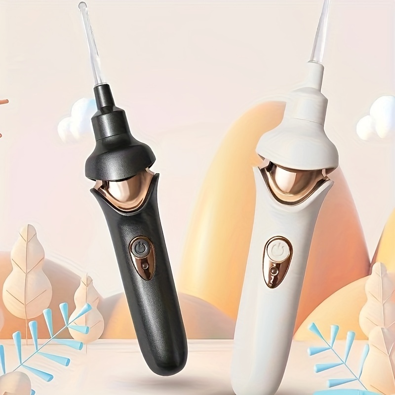 Safe & Rechargeable Electric Ear Cleaner - Luminous Suction Spoon with Built-In Light for Gentle, Precise Wax Removal