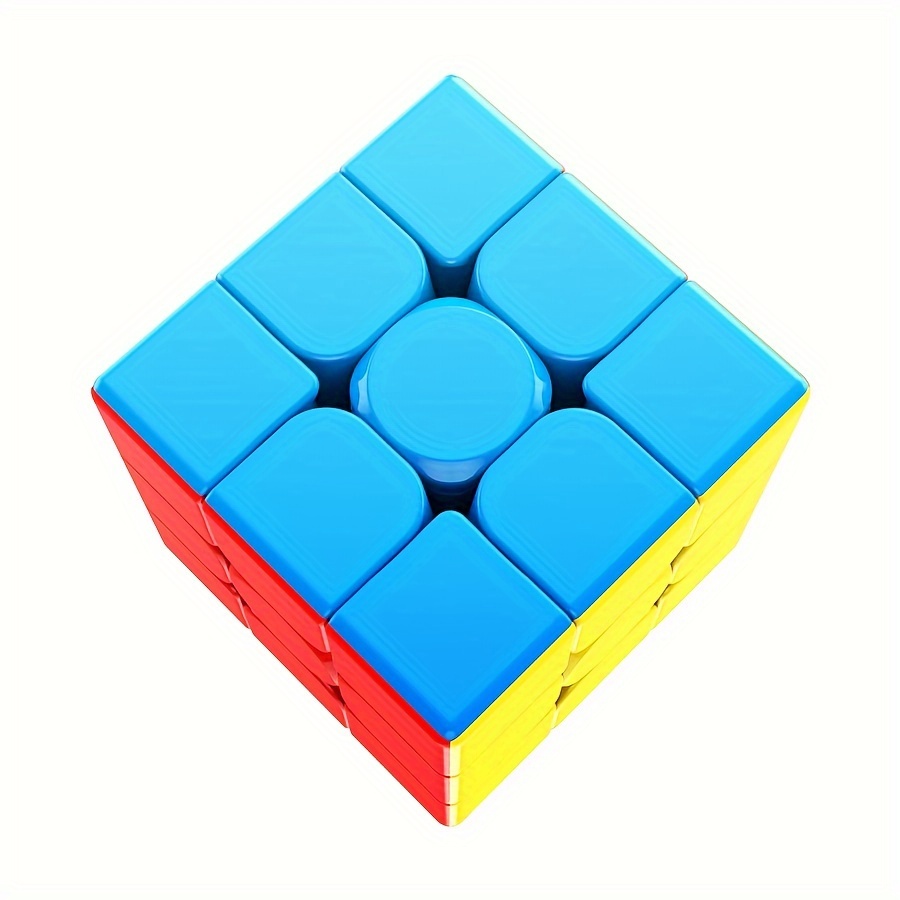 Beginner's Smooth Magic Cube: Solid Color, Skill-Enhancing Educational Toy - Perfect for Christmas & Thanksgiving Gifts