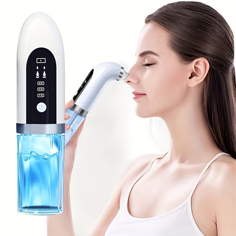 USB Rechargeable Blackhead Extractor – Long-Lasting & Portable Pore Vacuum for Flawless Skin, Easy Facial Cleansing & Pimple Removal