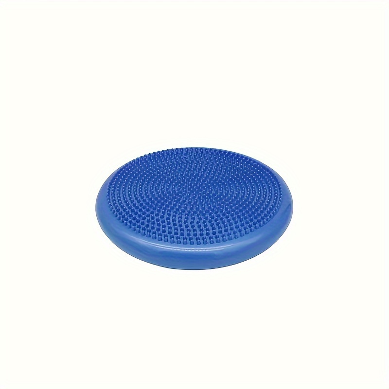 1pc Inflatable Yoga Balance Disc - Ultra-Durable, Portable, and Massage-Enabled for Balance Training, Fitness, and Sports - Ideal for Yoga, Pilates, and Exercise Routines