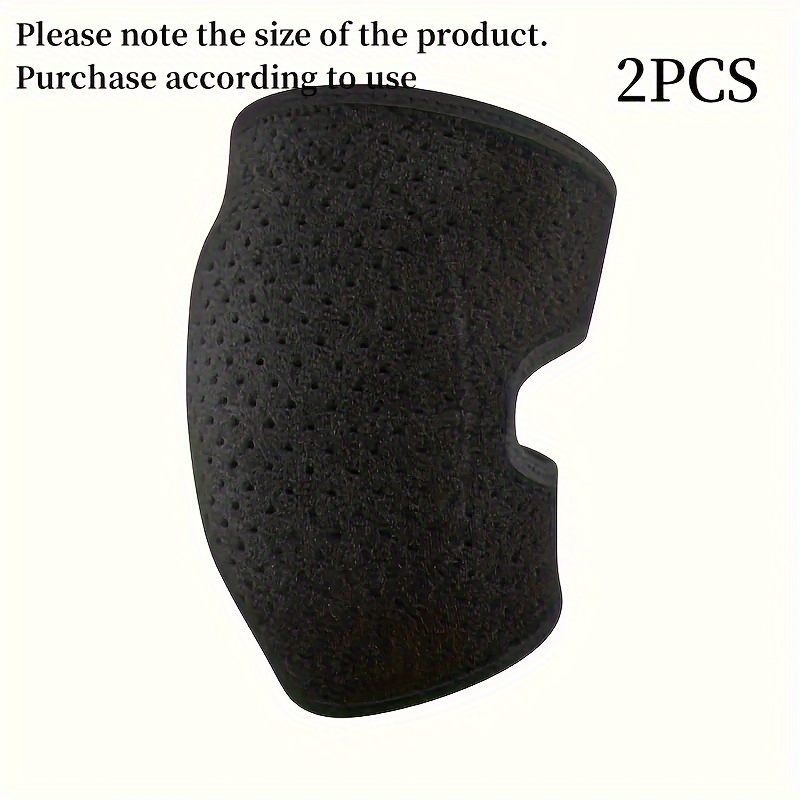 2pcs/set ComfortFlex Anti-Slip Knee Pads - Ultra-Comfortable, High-Density Sponge Padding for Secure Kneeling - Ergonomic Design Ideal for Yoga, Dance, Sports - Adjustable, No-Slip Grip for Indoor/Outdoor Use