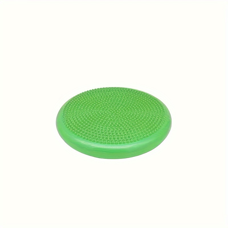 1pc Inflatable Yoga Balance Disc - Ultra-Durable, Portable, and Massage-Enabled for Balance Training, Fitness, and Sports - Ideal for Yoga, Pilates, and Exercise Routines