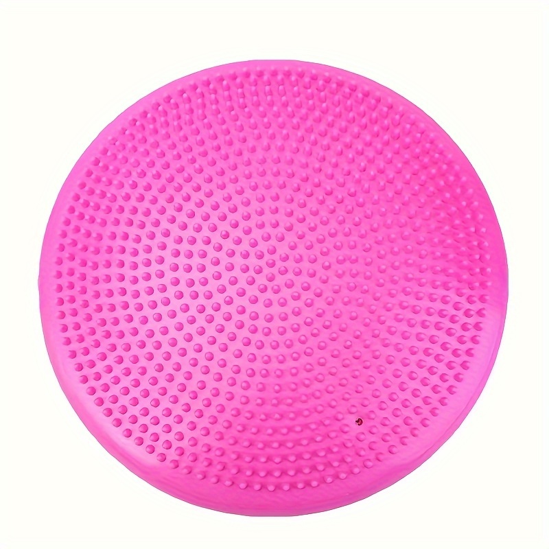 1pc Inflatable Yoga Balance Disc - Ultra-Durable, Portable, and Massage-Enabled for Balance Training, Fitness, and Sports - Ideal for Yoga, Pilates, and Exercise Routines