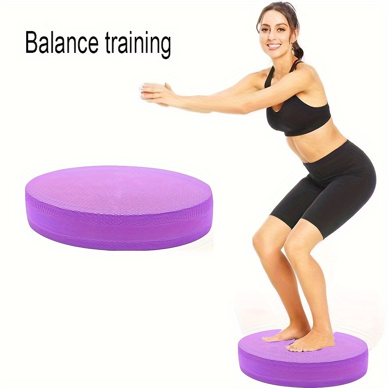 1pc Thicken Yoga Balance Mat, Non-slip Balance Pad, For Body Shaping, Strength Training