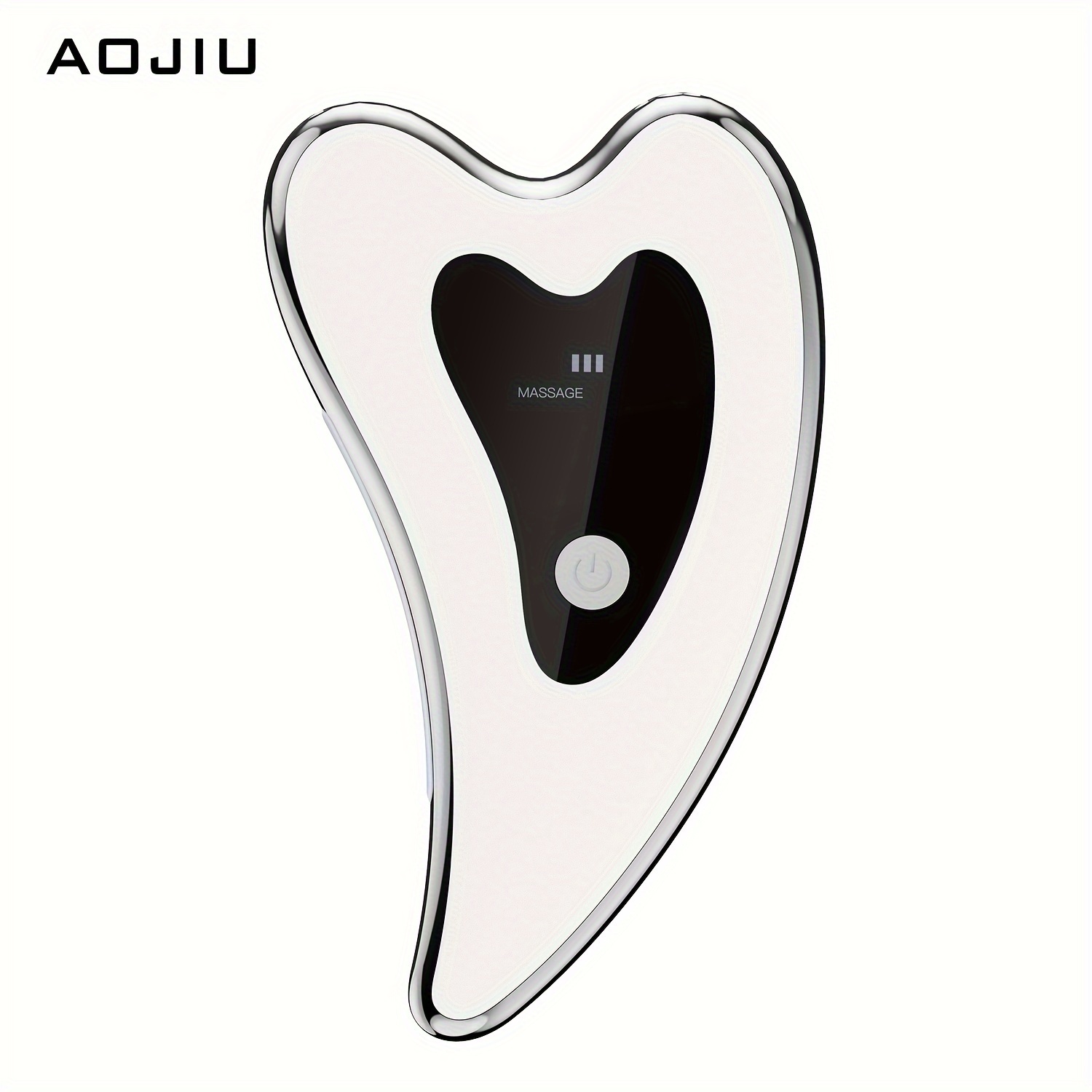 AOJIU Portable Facial And Neck Care Tools, Electric Scraping Board, Facial Massager, Hot Compress Mode, Vibration Mode, Relaxing Skin, Home SPA Skin Care Massager, Gift For Girls!