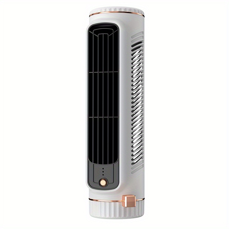 Quiet 3-Speed Portable Fan - USB Rechargeable with 8-Hour Cool Airflow - Ideal for Travel, Outdoor Activities, Office & Home Comfort