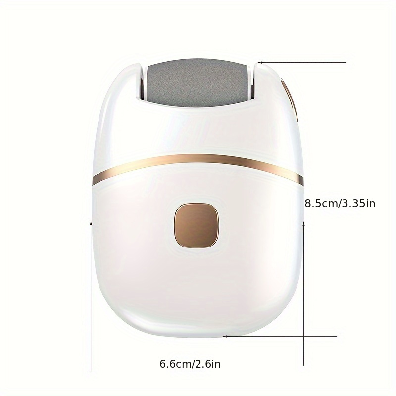 Baik16 1pc Electric Foot Grinder, Rechargeable Thick Leather Polishing Foot Grinder, Foot Grinder