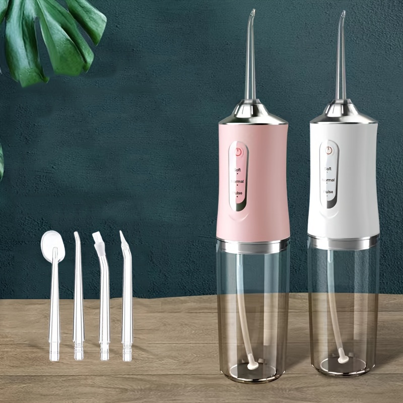 Baik27 Electric Water Flosser, Intelligent Chip For Precise Pressure Control, 360 Degree Rotatable Nozzle, Oral Irrigator For Deep Teeth And Gum Cleaning, Available In Coral Powder & Mint Green father's day gift Father's Day Gift