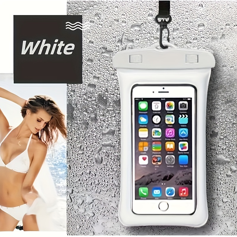 BaikS 1pc Oversized Waterproof Bag-Keep Your Smartphone Dry And Protected Underwater! Perfect For Underwater Activities, Beach, Swimming, Surfing And Rafting