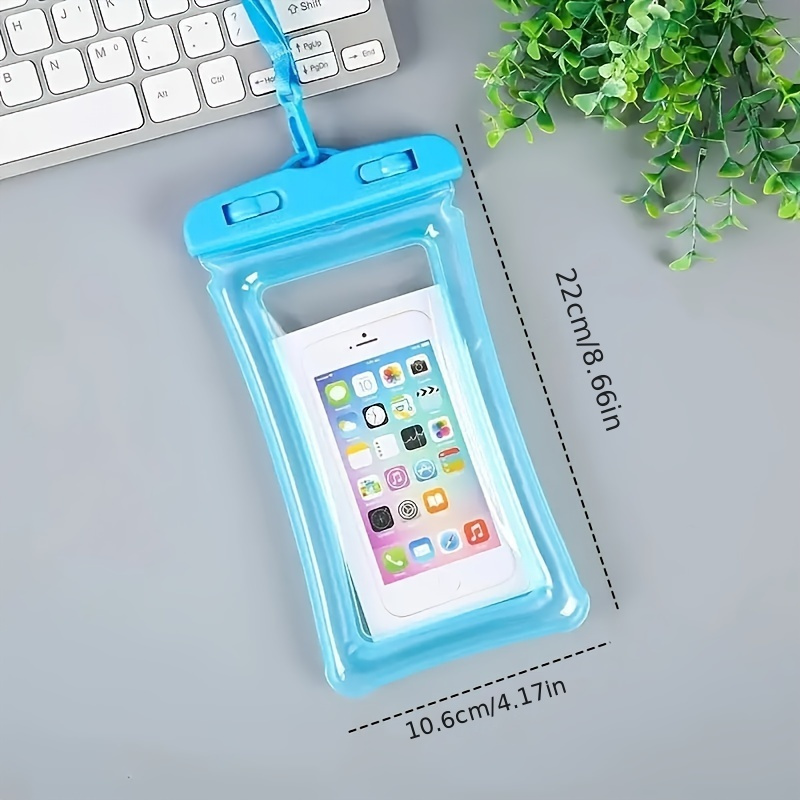 BaikS 1pc Oversized Waterproof Bag-Keep Your Smartphone Dry And Protected Underwater! Perfect For Underwater Activities, Beach, Swimming, Surfing And Rafting