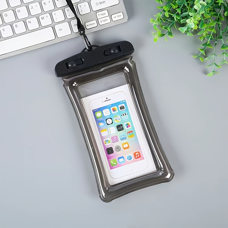 BaikS 1pc Oversized Waterproof Bag-Keep Your Smartphone Dry And Protected Underwater! Perfect For Underwater Activities, Beach, Swimming, Surfing And Rafting