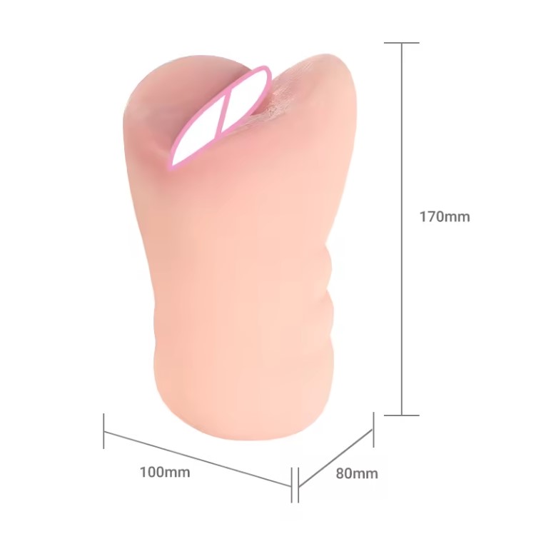 Ultra Realistic Textured Adult Male Masturbation Toy Dual Channel Sleeve Pocket Pussy Sex Toys For Men Juguetes Sexuales