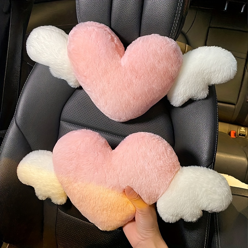 Cute Cartoon Duck Car Pillow – Soft Neck & Waist Support, Cozy Interior Seat Cushion for Comfortable Travel