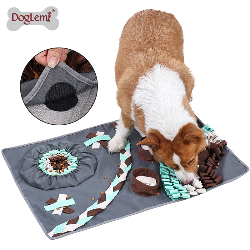 Dog pet mat sniffing mat puzzle fun boredom toys gradient arch bridge bite-resistant dog sniffing mat