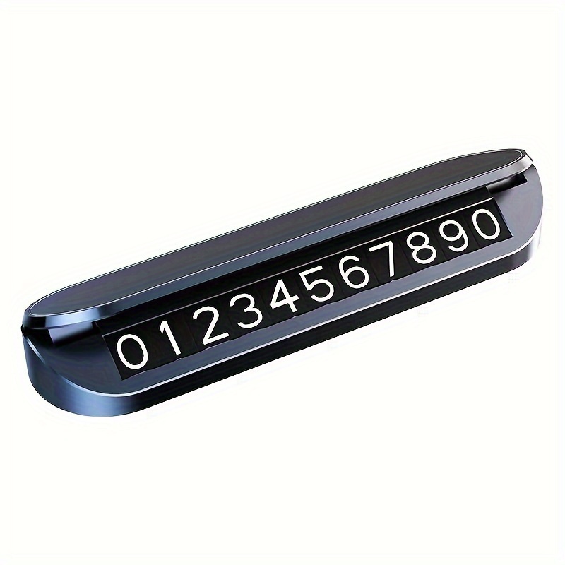 Car Temporary Parking License Plate Move Car Number Plate Car Phone Plate Move Car Plate Personalized Custom Logo Creative ornaments