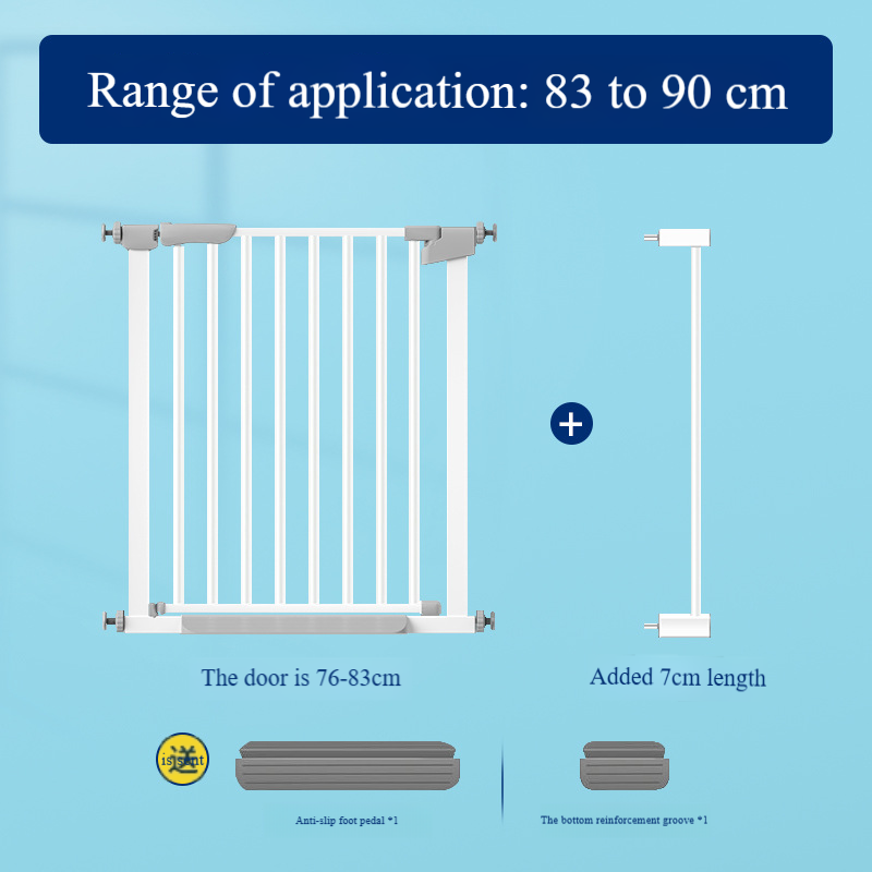 Children's safety gate fence dog gate pet fence baby indoor stairway no punch safety gate Fence