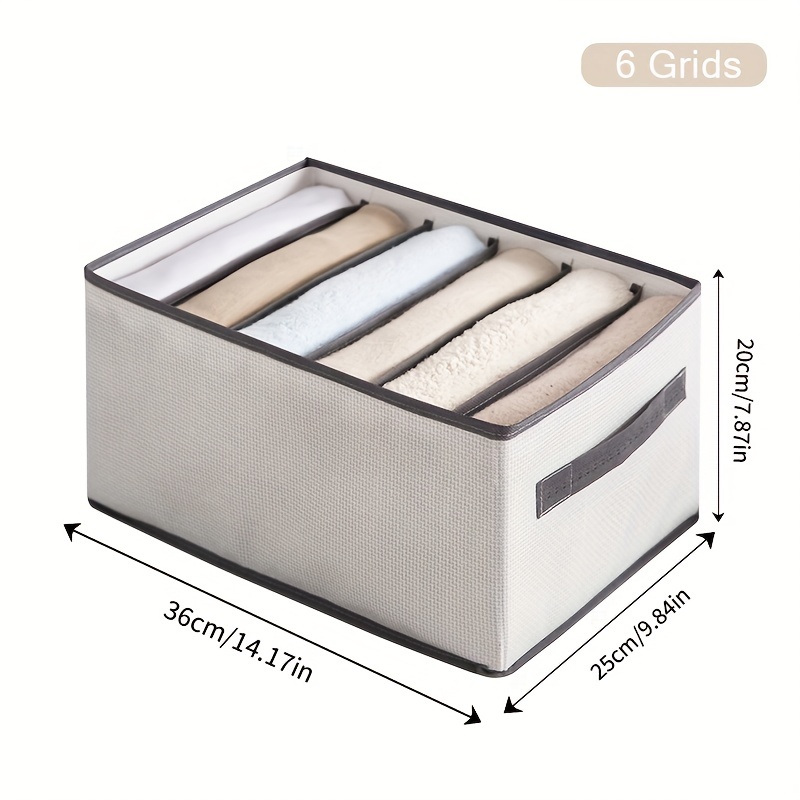 Clothes organizer box home fabric bedroom clothes organizer box drawer closet desktop storage pants Storage Box